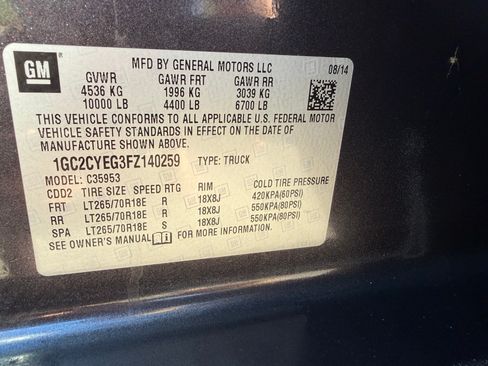 Used 2015 Chevrolet Silverado 3500 W/T w/ WT Convenience Package image 25