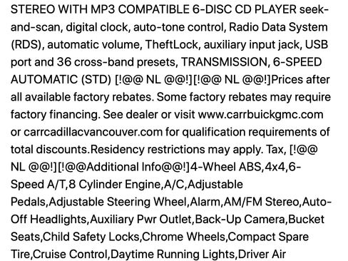 Used 2011 GMC Sierra 1500 SLT w/ SLT Convenience Package image 20