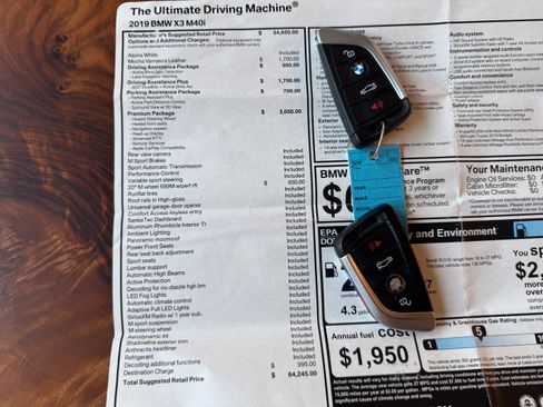 Used 2019 BMW X3 M40i w/ Premium Package image 24