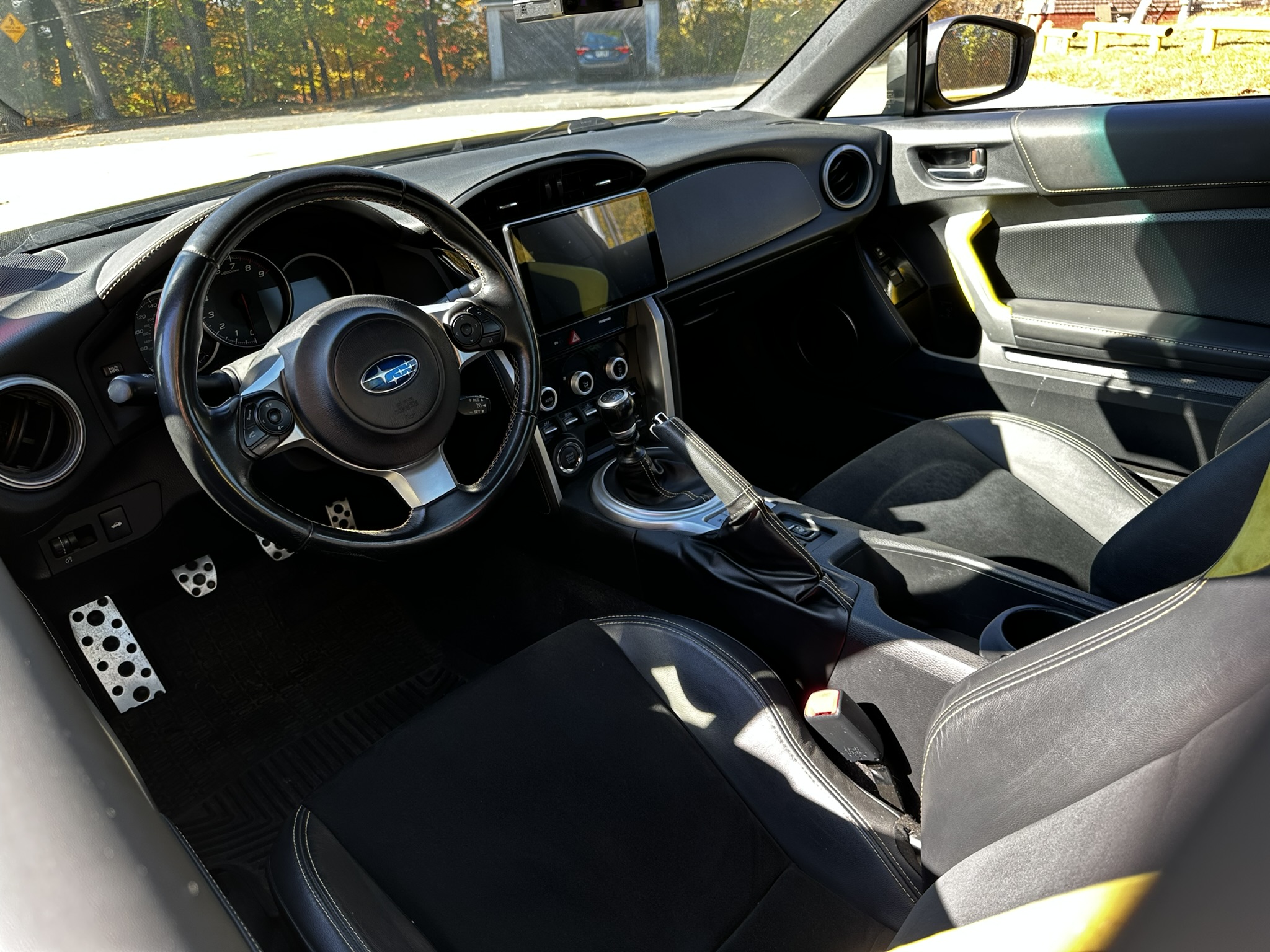 Used 2017 Subaru BRZ Series.Yellow RWD image 12