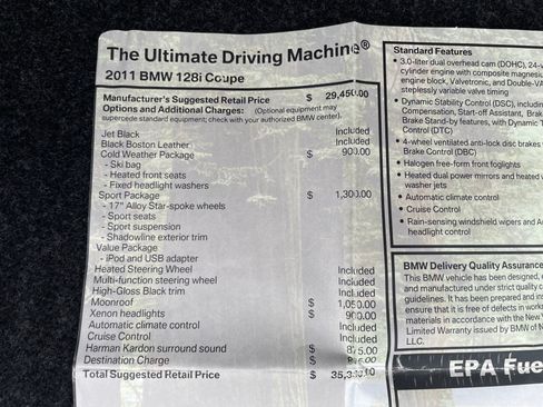 Used 2011 BMW 128i Coupe RWD image 31