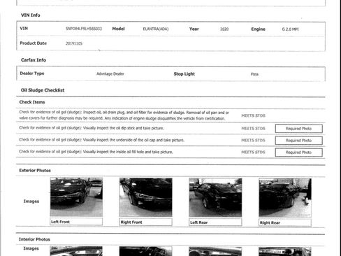 Used 2020 Hyundai Elantra SEL w/ Cargo Package (C1) FWD image 9