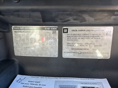 Used 2017 Chevrolet Silverado 2500 W/T w/ WT Convenience Package image 15