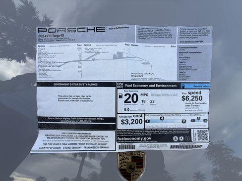 Used 2024 Porsche 911 Targa 4S AWD/4WD image 14