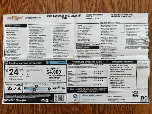 Used 2024 Chevrolet Silverado 1500 RST w/ All Star Edition Plus image 15