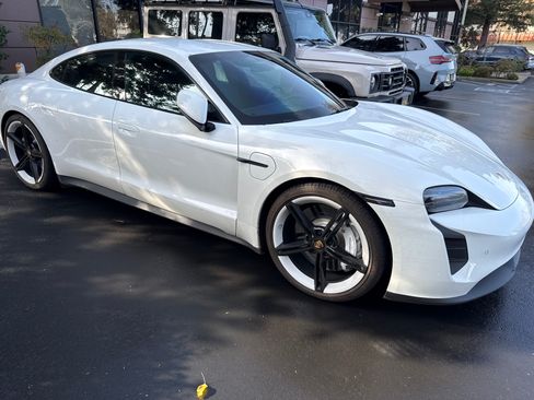 Used 2022 Porsche Taycan Sedan 4D image 1