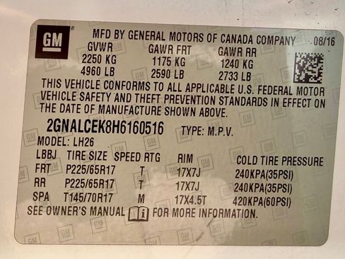 Used 2017 Chevrolet Equinox LT w/ Convenience Package FWD image 17
