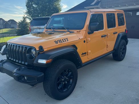 Used 2021 Jeep Wrangler Unlimited Sport image 1