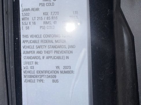 Used 2023 Mercedes-Benz Sprinter 3500 image 6