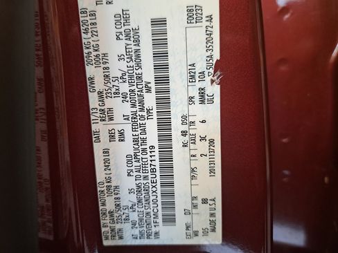 Used 2014 Ford Escape Titanium w/ Equipment Group 401A FWD image 5