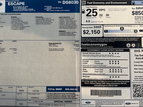 Used 2013 Ford Escape SE AWD/4WD image 4