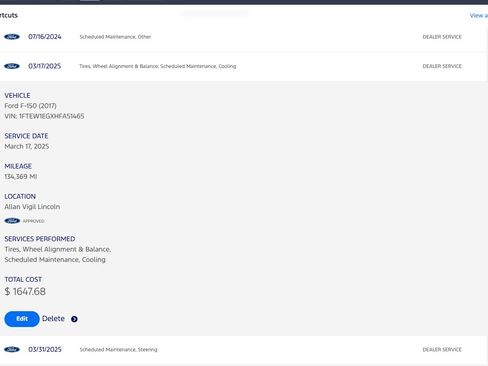 Used 2017 Ford F150 XLT w/ Equipment Group 302A Luxury image 16