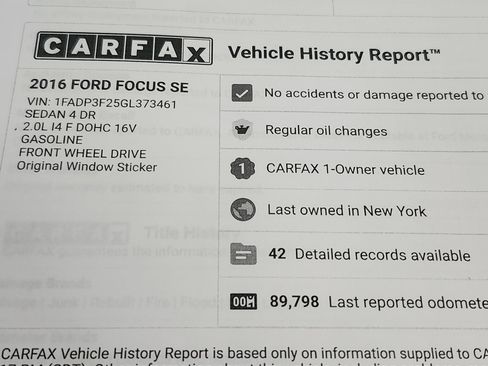 Used 2016 Ford Focus SE image 15