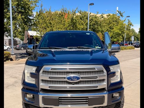 Used 2015 Ford F150 Platinum w/ Technology Package AWD/4WD image 2
