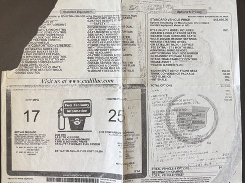 Used 2006 Cadillac DTS w/ Sun And Sound Package image 15