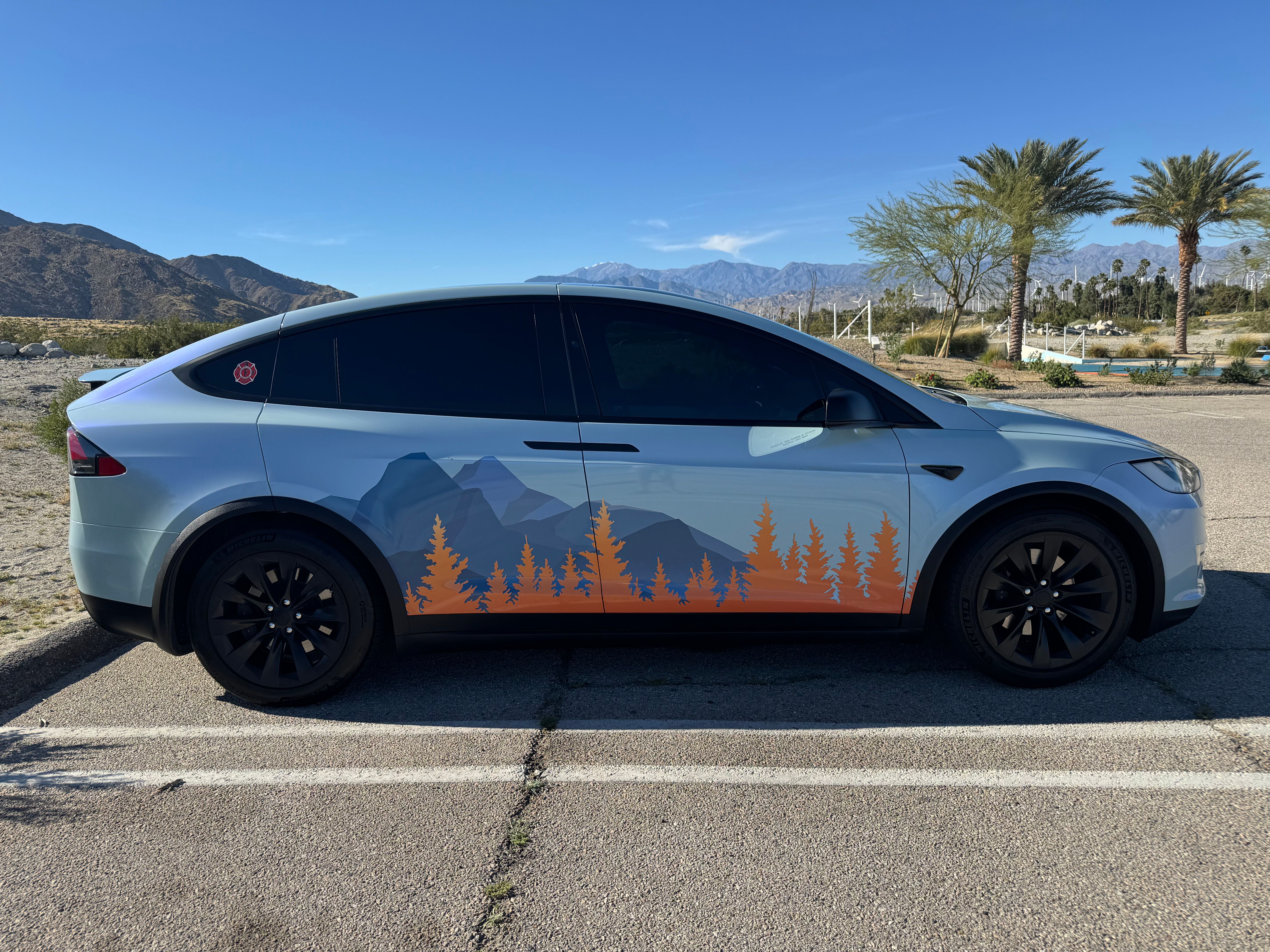 Used 2020 Tesla Model X Long Range AWD/4WD image 4