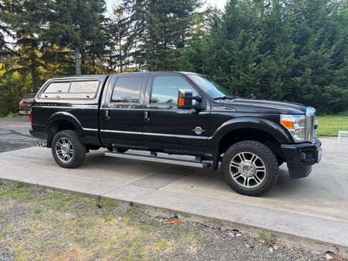 Used 2015 Ford F350 Platinum AWD/4WD image 1