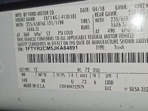 Used 2018 Ford Transit 250 148 Medium Roof image 8