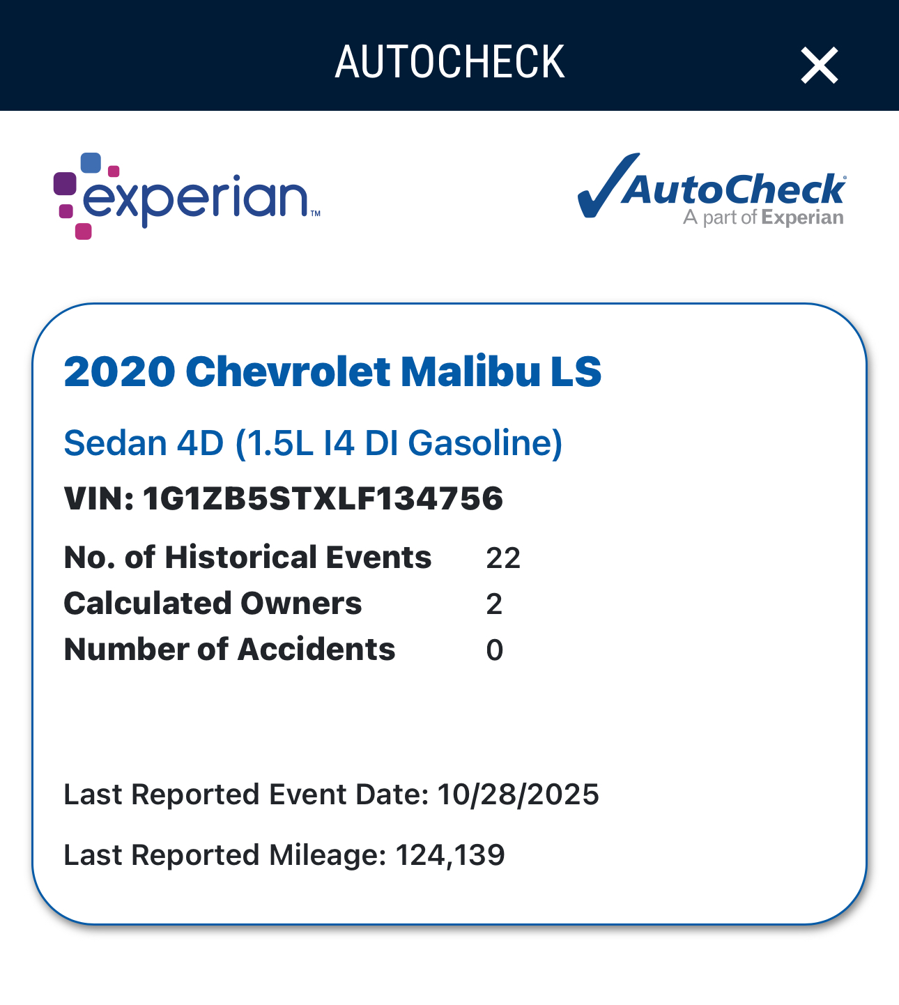 Used 2020 Chevrolet Malibu LS FWD image 14