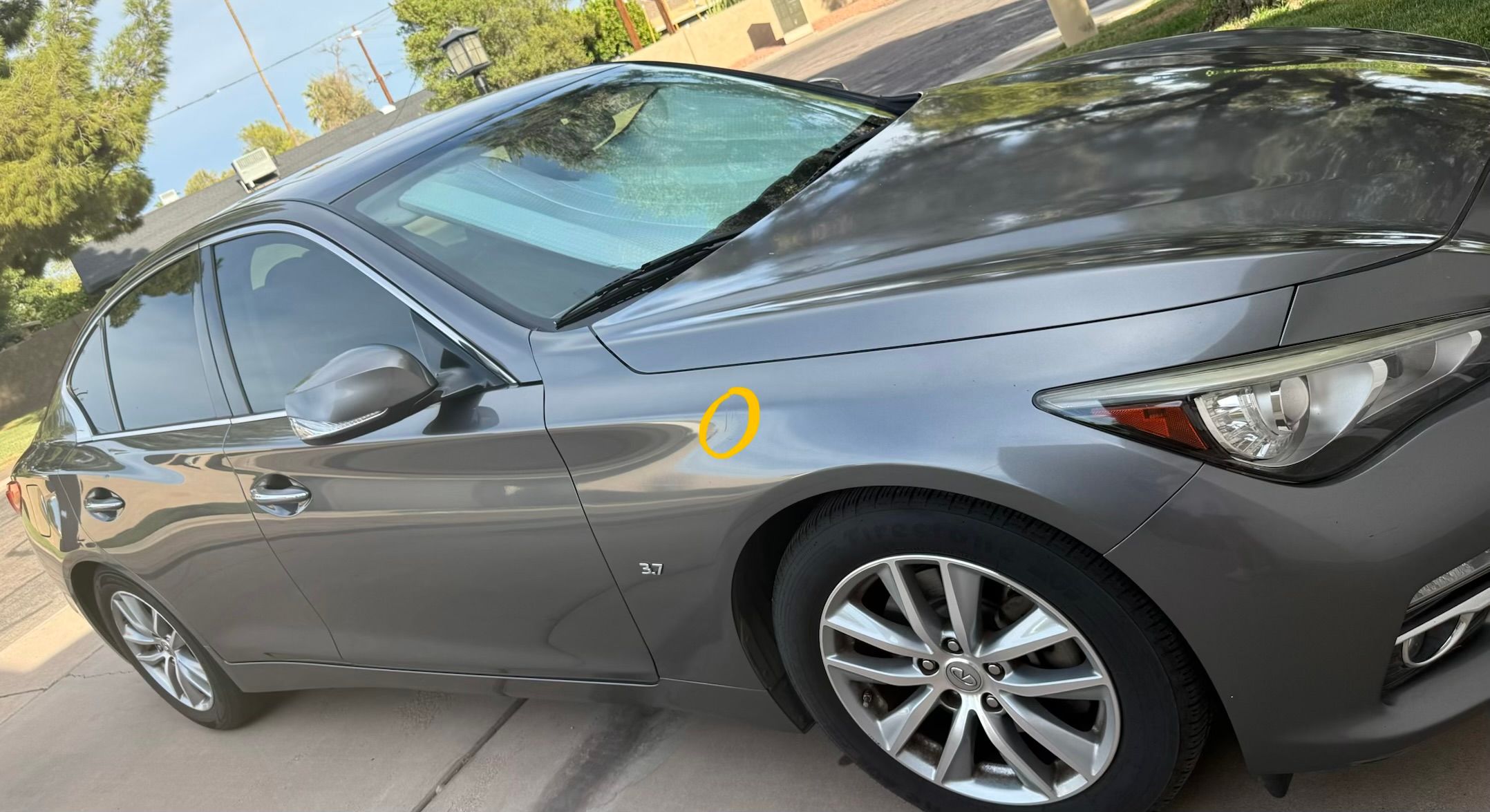 Used 2014 INFINITI Q50 Premium w/ Spare Tire Package RWD image 9