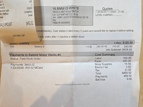 Used 2016 BMW i3 image 15