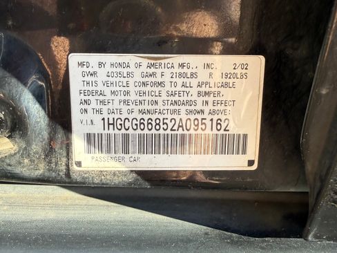 Used 2002 Honda Accord SE image 15
