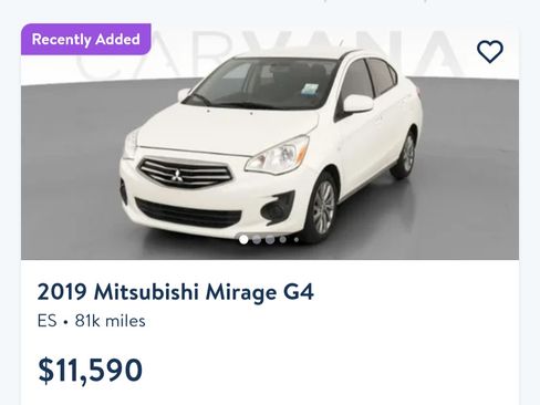 Used 2019 Mitsubishi Mirage G4 ES image 17