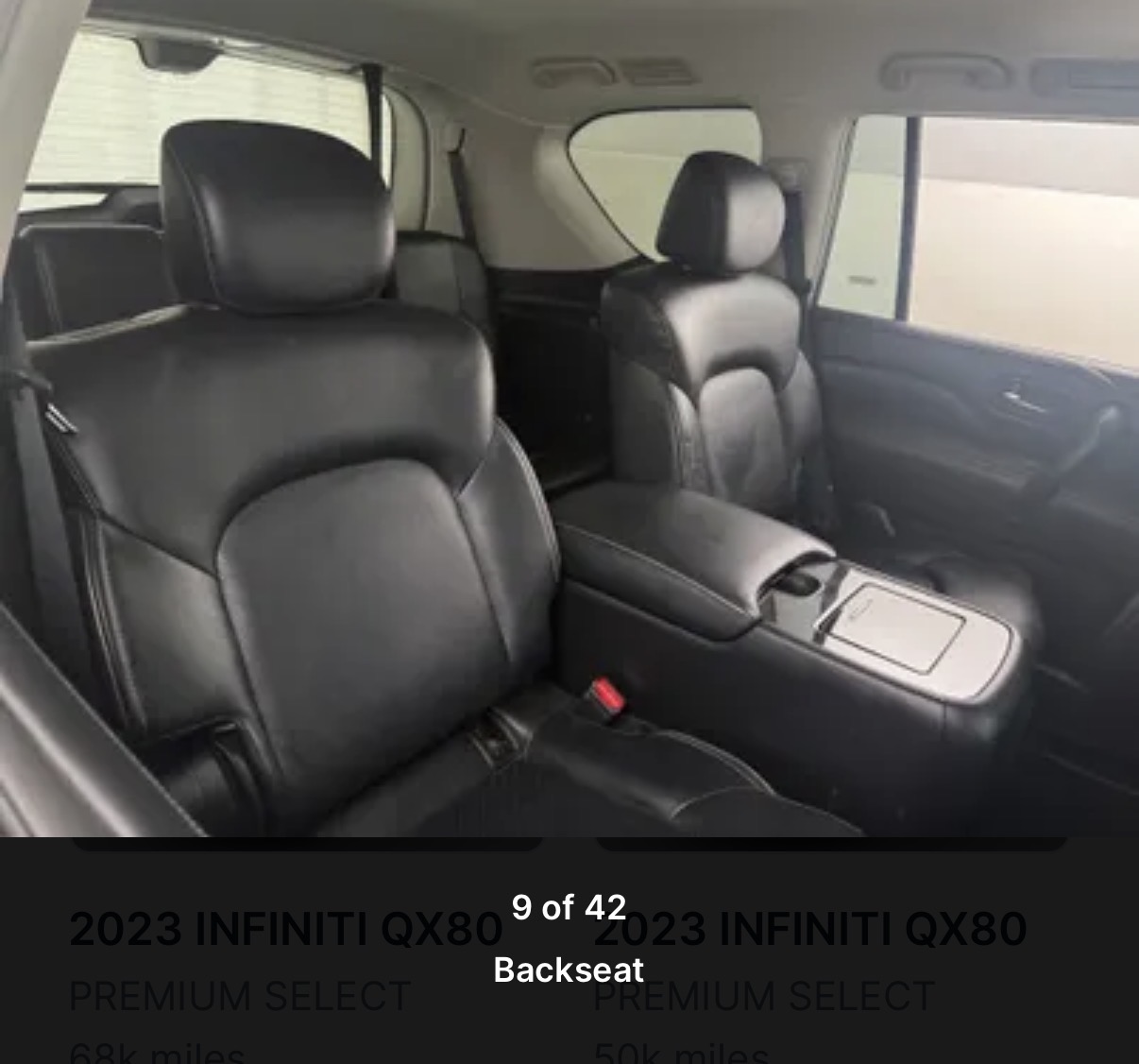 Used 2024 INFINITI QX80 Luxe RWD image 13