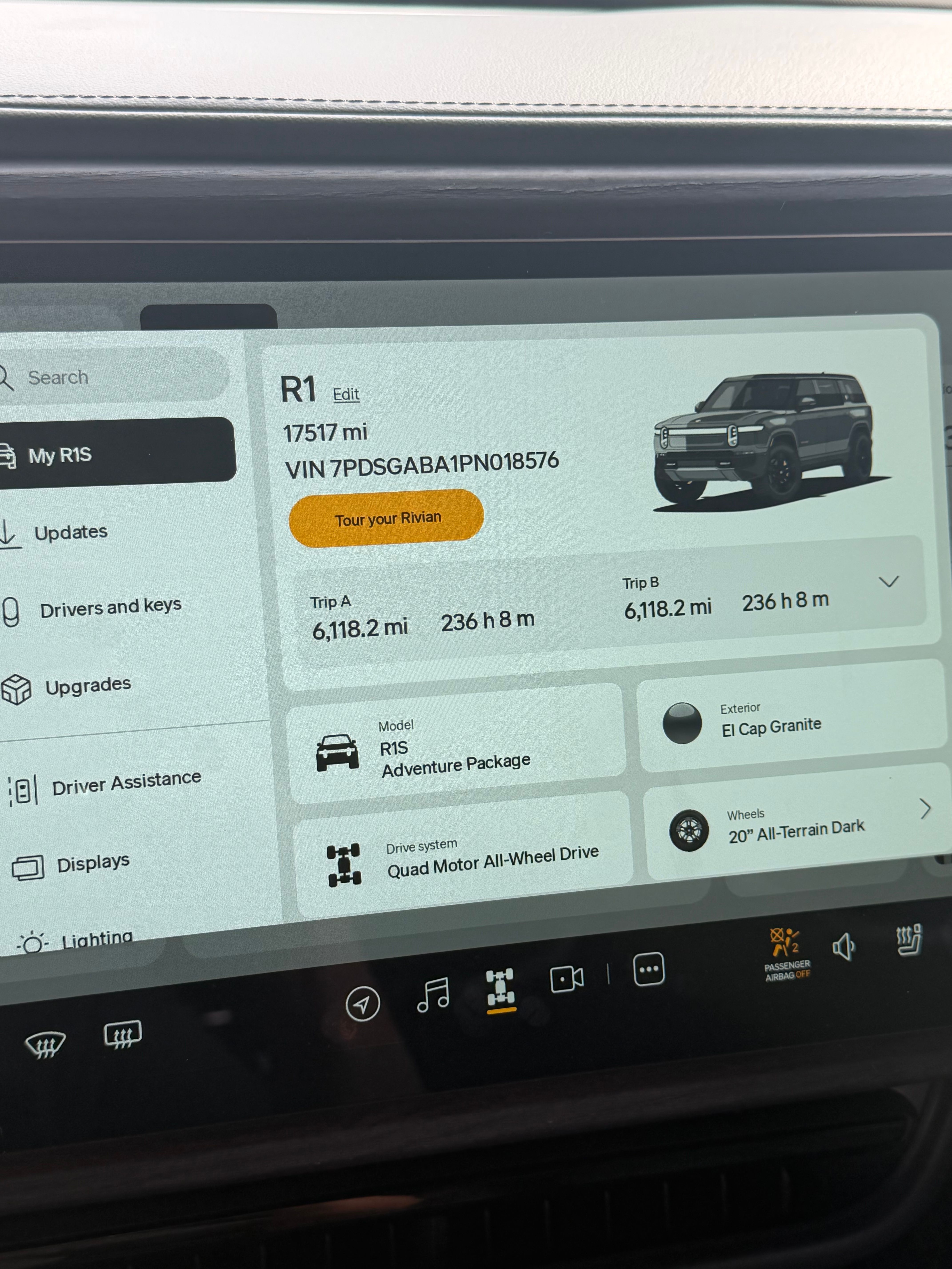 Used 2023 Rivian R1S Adventure Quad AWD/4WD image 9