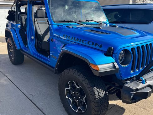 Used 2022 Jeep Wrangler Unlimited Rubicon 4xe w/ Steel Bumper Group image 6