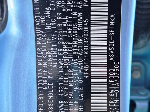 Used 2012 Toyota Camry LE image 9