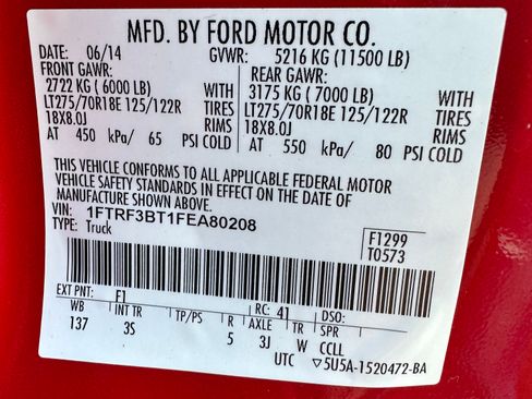 Used 2015 Ford F350 XLT w/ XLT Interior Package image 4