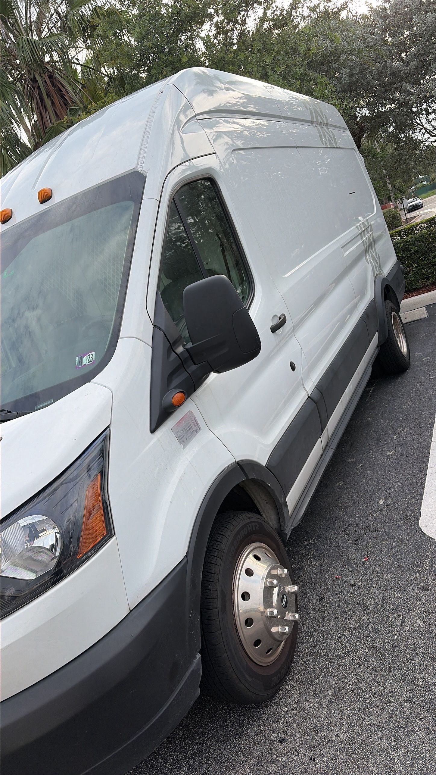 Used 2019 Ford Transit 350 148 High Roof Extended DRW RWD image 2