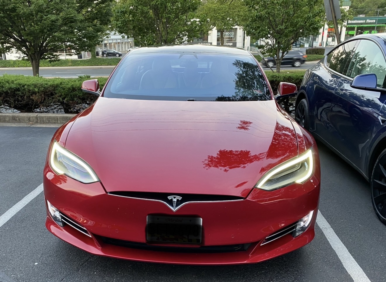 Used 2020 Tesla Model S Long Range Plus AWD/4WD image 2