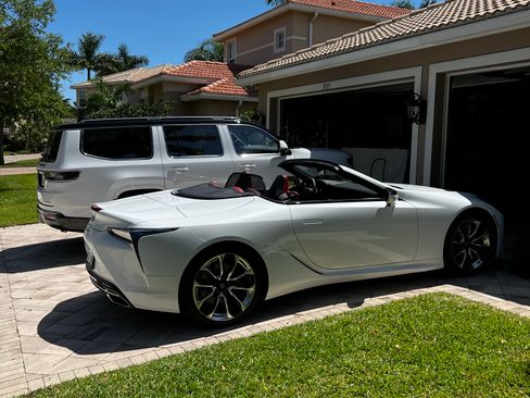 Used 2021 Lexus LC 500 Convertible w/ Touring Package image 8