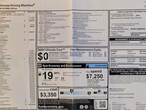 Used 2025 BMW X6 M60i image 28