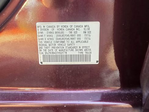 Used 2007 Honda Ridgeline RTS image 18