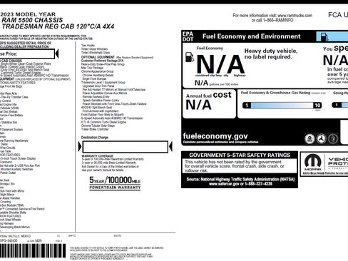 Used 2023 RAM 5500 Tradesman image 18