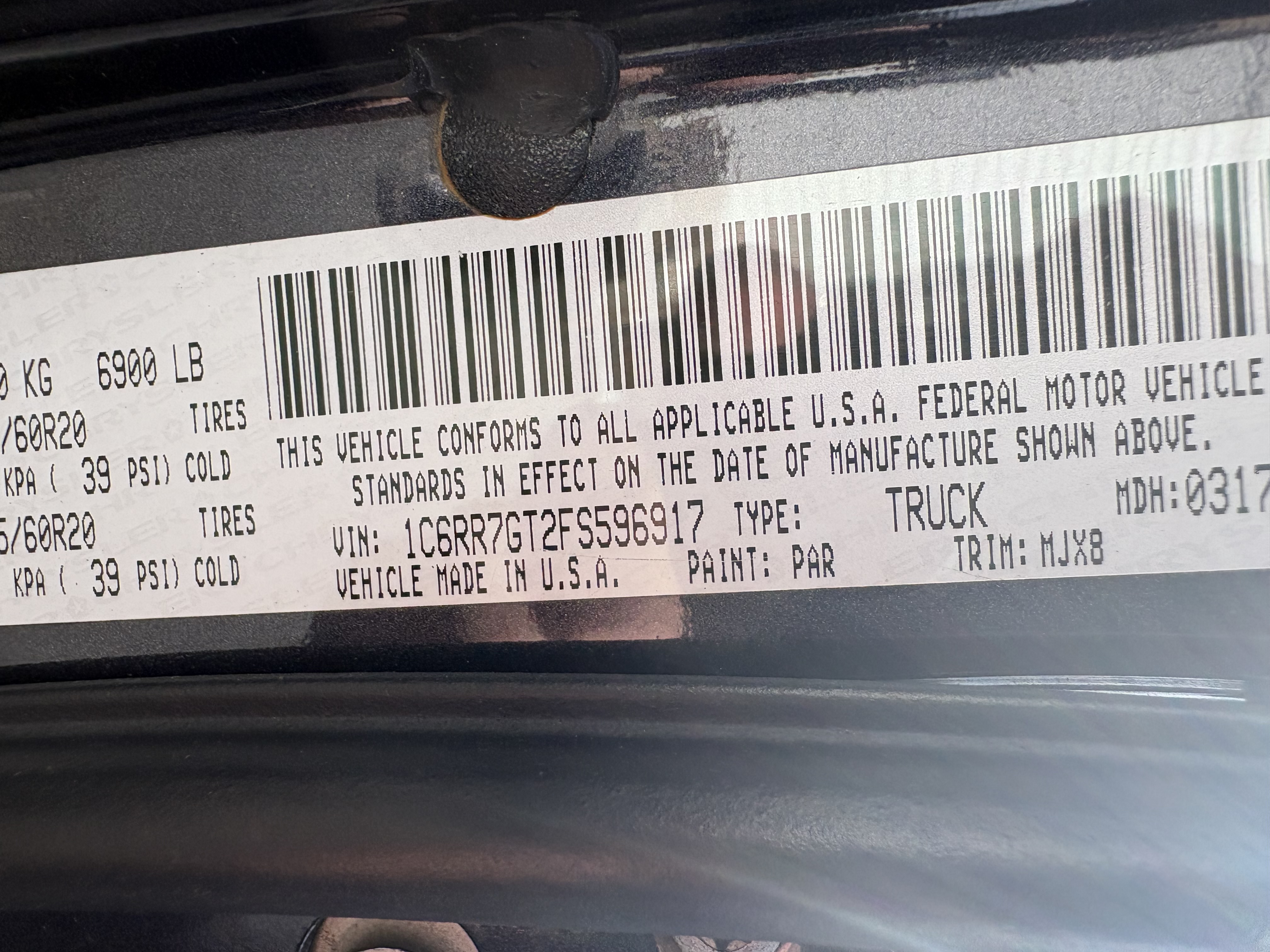 Used 2015 RAM 1500 Big Horn AWD/4WD image 19