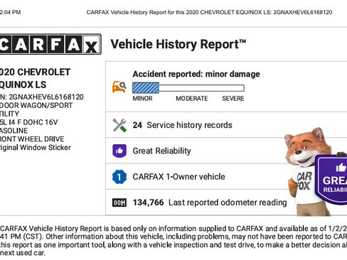 Used 2020 Chevrolet Equinox LS w/ LS Convenience Package image 11