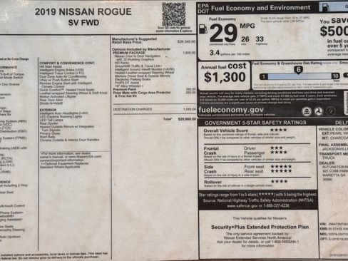 Used 2019 Nissan Rogue SV w/ Premium Package FWD image 21