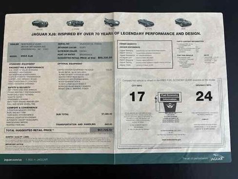 Used 2003 Jaguar XJ8 RWD image 22