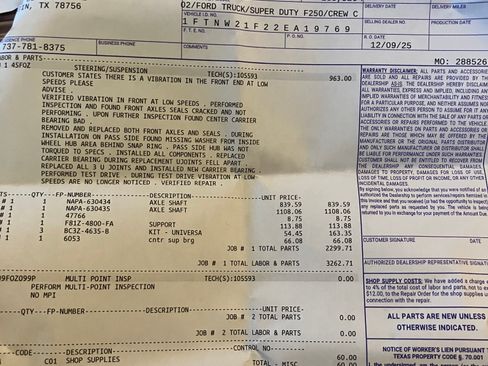 Used 2002 Ford F250 4x4 Crew Cab Super Duty image 10