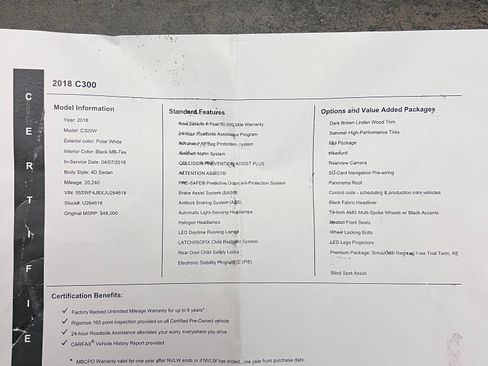 Used 2018 Mercedes-Benz C 300 Sedan image 29