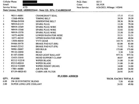 Used 2003 Lexus IS 300 300 SportCross Hatchback 4D image 31