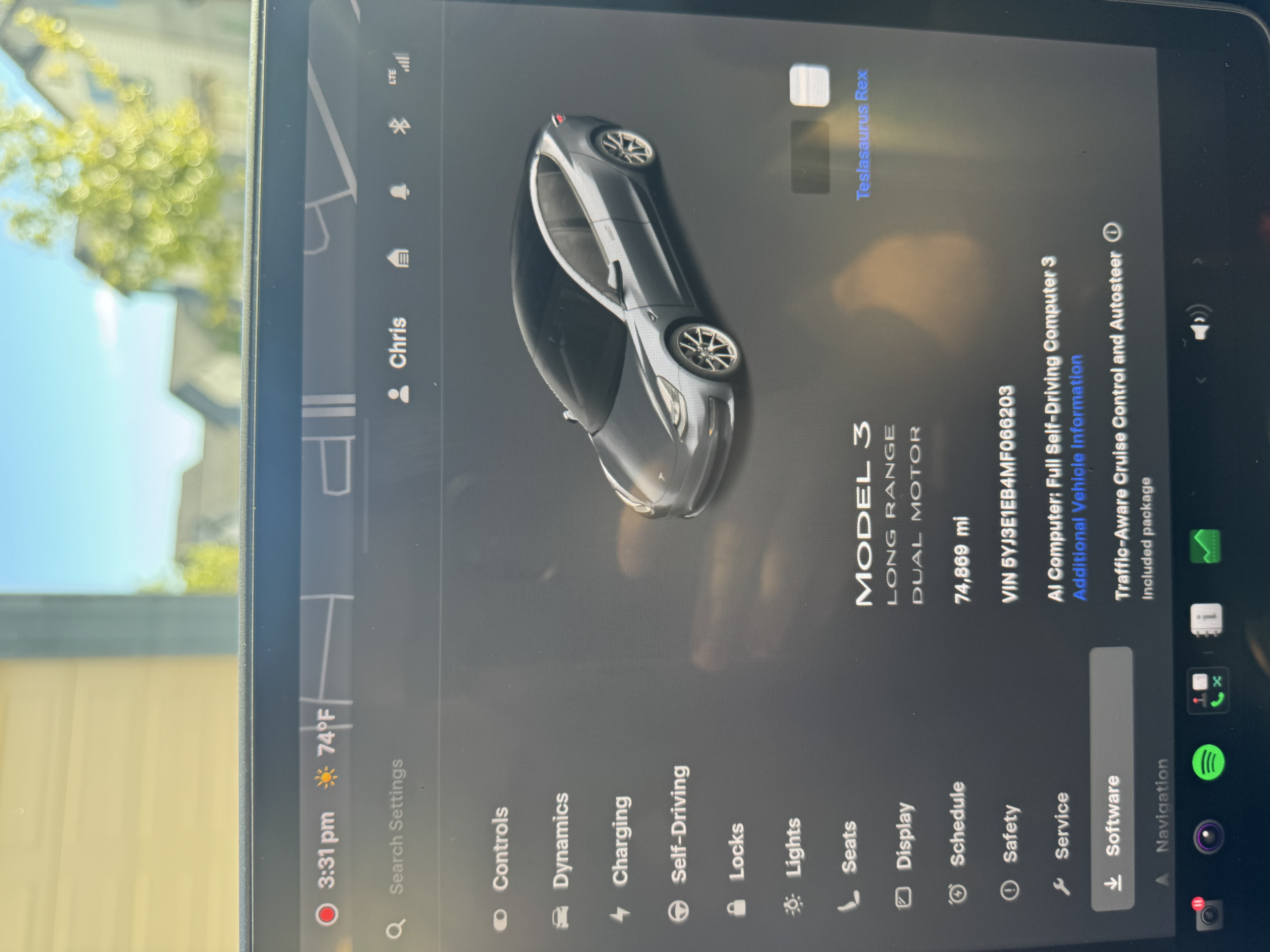 Used 2021 Tesla Model 3 Long Range AWD/4WD image 18