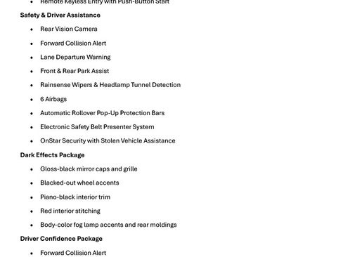 Used 2018 Buick Cascada Sport Touring w/ Dark Effects Package image 13