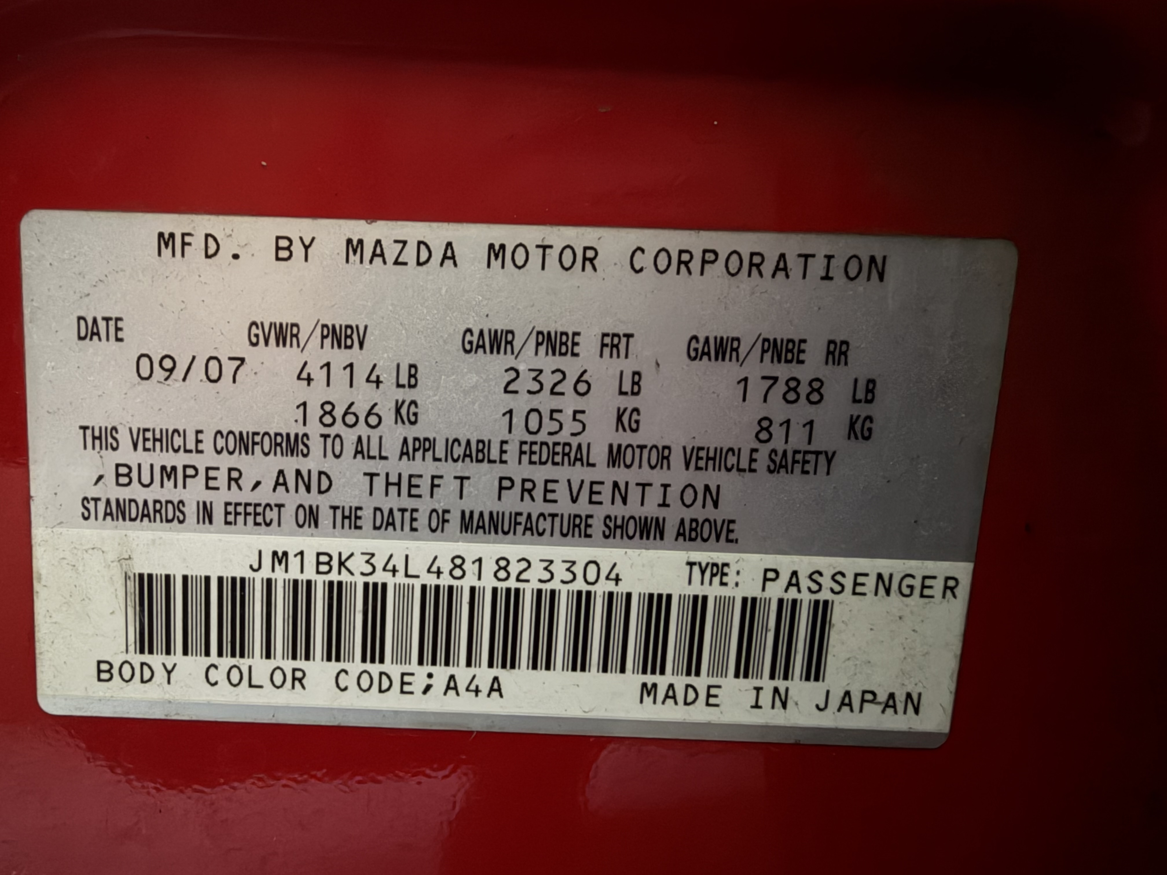 Used 2008 MAZDA MAZDASPEED3 Grand Touring FWD image 14