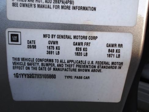 Used 1999 Chevrolet Corvette Convertible w/ Memory Pkg RWD image 20