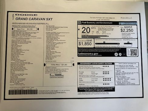 Used 2017 Dodge Grand Caravan SXT image 16